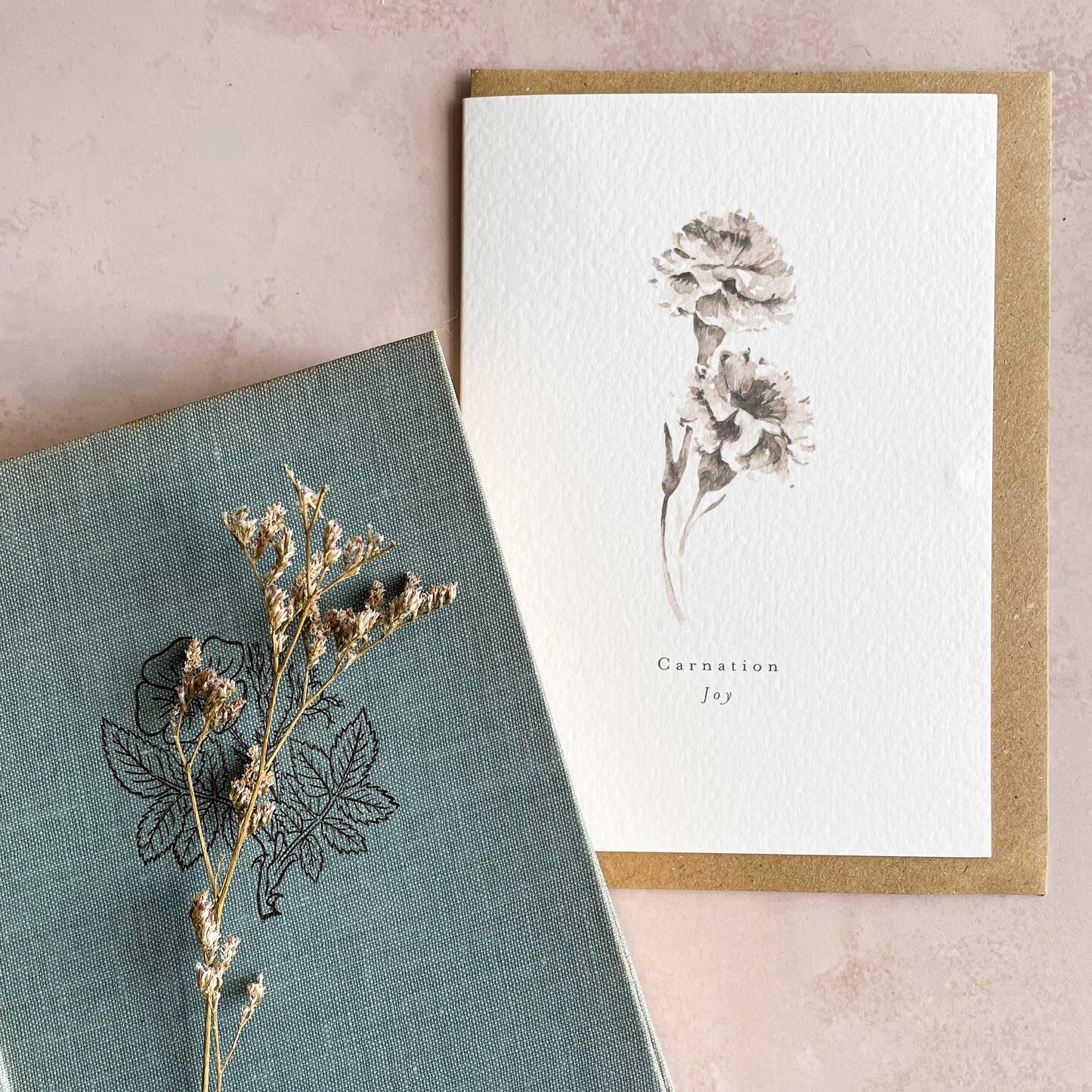 Carnation 'Joy' Card