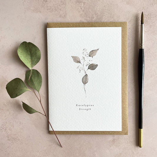 Eucalyptus 'Strength' Card