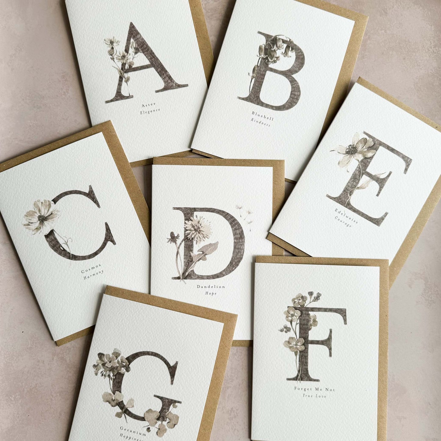 Monogram Card Collection