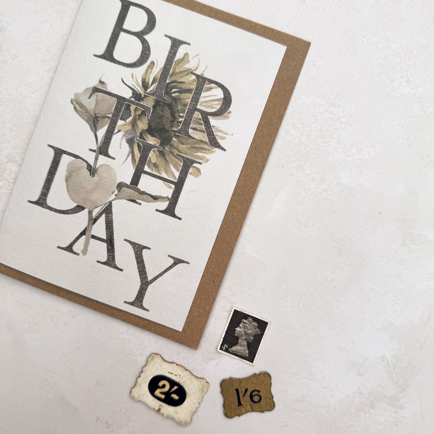 Sunflower Birthday Card