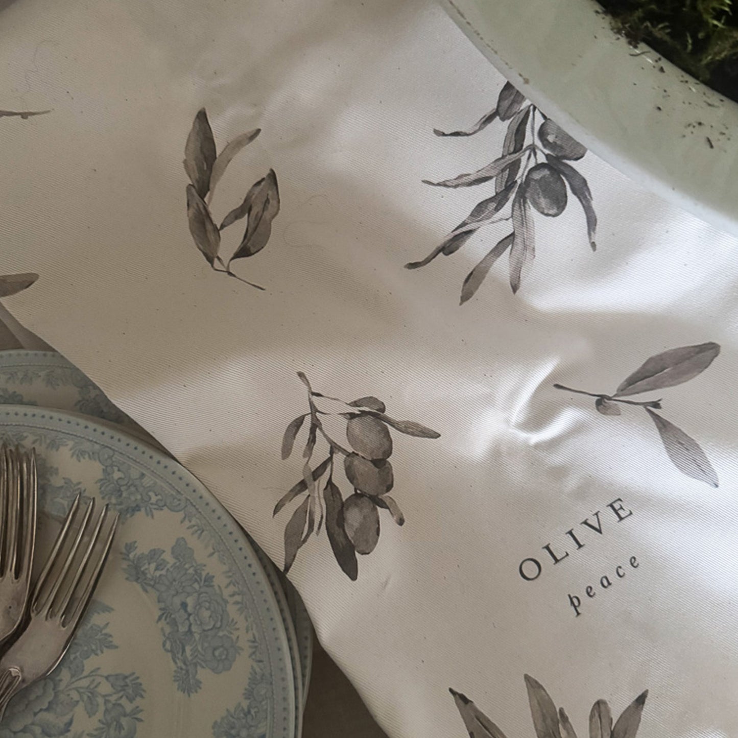 Olive Tea Towel